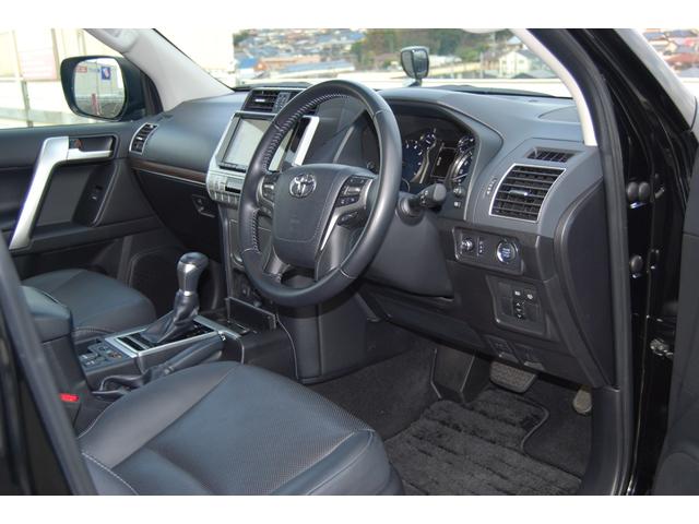 ランドクルーザープラド ＴＸ　Ｌパッケージ　マットブラックエディション　ムーンルーフ　アルパインナビ　アルパインフリップダウンモニター　ブラックレザー　シートヒーター＆エアーシート（12枚目）