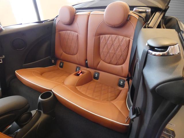ＭＩＮＩ ジョンクーパーワークス　コンバーチブル　弊社買取車　後期　８速ＡＴ　Ｙｏｕｒｓブラックソフトトップ　茶革　ナビ　Ｂカメラ　ＰＴＳ　ＡＣＣ　ＨＵＤ　シートヒーター　ＬＥＤライト　ＲＥＭＵＳマフラー　ジョンクーパーワークス専用１７ＡＷ（50枚目）