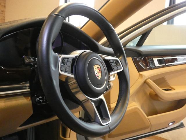 パナメーラ 4 4 ベージュ革 PCMナビ Bカメラ PAS クルコン パワーシート シートヒーター エントリードライブ パワーテールゲート マトリクスLEDヘッドライト 21AW(9枚目)