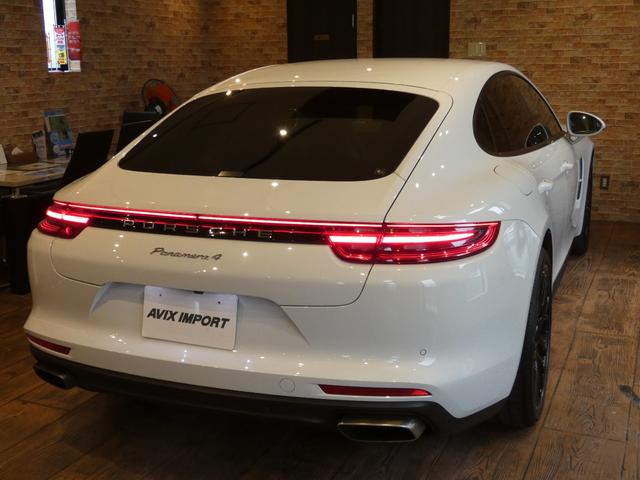 パナメーラ 4 4 ベージュ革 PCMナビ Bカメラ PAS クルコン パワーシート シートヒーター エントリードライブ パワーテールゲート マトリクスLEDヘッドライト 21AW(36枚目)