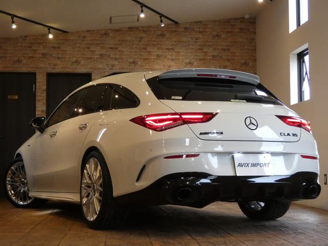 CLAクラス シューティングブレーク CLA35 4マチック シューティングブレーク 禁煙 AMGアドバンスドPKG MBUX SR 黒灰革 ナビ TV 全周カメラ PTS ACC HUD パワーシート シートヒーター キーレスゴー パワートランク LEDライト ロルフハルトゲ19AW(2枚目)