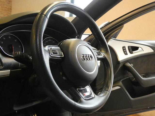 A6 2.0TFSIクワトロ Sラインパッケージ S-Line 弊社買取車 後期 アシスタンスPKG 黒革 MMI ナビ TV Bカメラ ACC APS パワーシート シートヒーター マトリクスLED 20AW(9枚目)