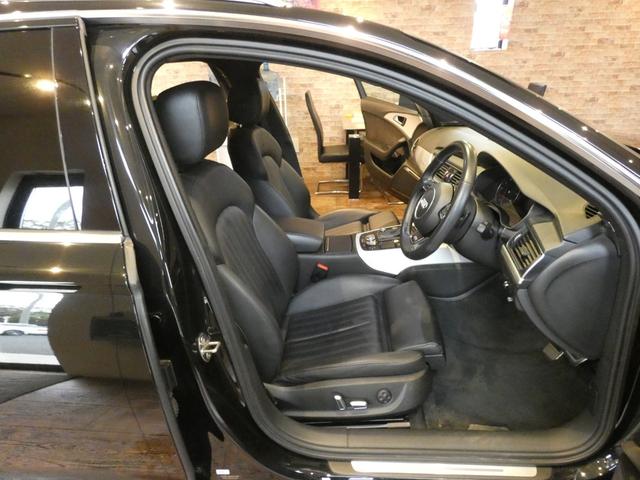 A6 2.0TFSIクワトロ Sラインパッケージ S-Line 弊社買取車 後期 アシスタンスPKG 黒革 MMI ナビ TV Bカメラ ACC APS パワーシート シートヒーター マトリクスLED 20AW(42枚目)