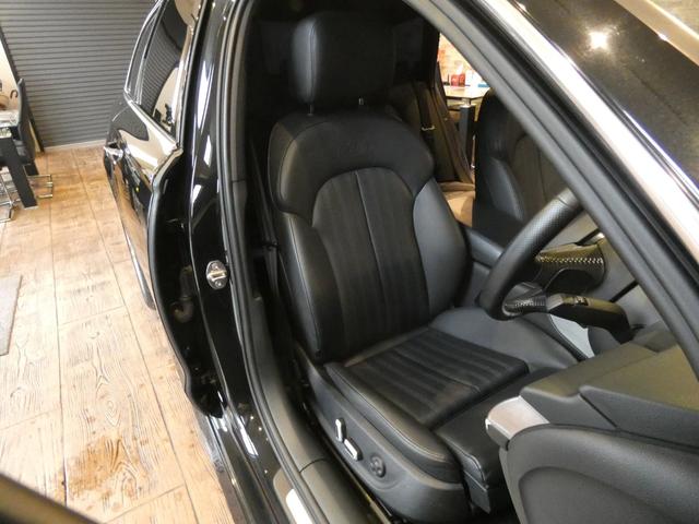 A6 2.0TFSIクワトロ Sラインパッケージ S-Line 弊社買取車 後期 アシスタンスPKG 黒革 MMI ナビ TV Bカメラ ACC APS パワーシート シートヒーター マトリクスLED 20AW(43枚目)