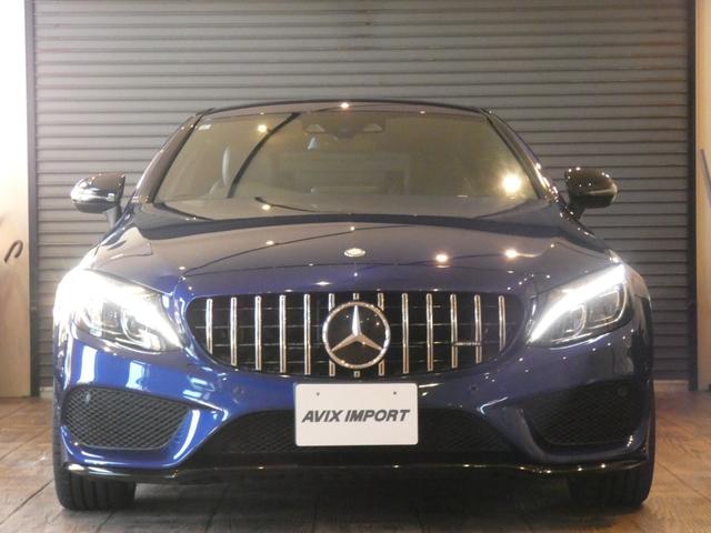 Ｃクラス Ｃ４３　４マチッククーペ　当店下取車　９ＡＴ　ＲＳＰ　ディストロ　黒革　ナビ　ＴＶ　Ｂカメラ　ＰＴＳ　Ｂｕｒｍｅｓｔｅｒ　キーレスゴー　クルコン　ＬＥＤライト　パナメリカーナグリル　ＡＭＧ１９ＡＷ（38枚目）