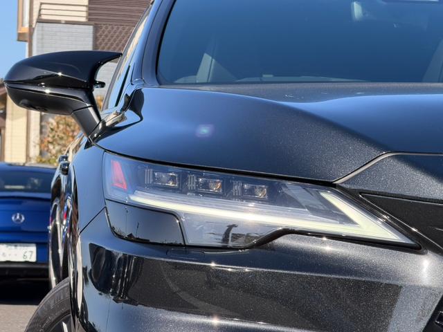 RX RX500h Fスポーツパフォーマンス 新車保証 弊社買取車 1オーナー 禁煙 ガレージ保管 TRDエアロ&マフラー LSS ムーンルーフ 黒半革 ナビ TV 全周C ACC HUD LEDライト 21AW(3枚目)