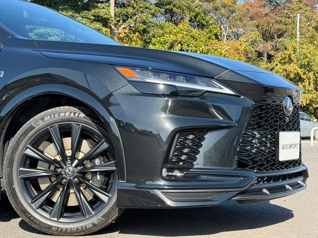 RX RX500h Fスポーツパフォーマンス 新車保証 弊社買取車 1オーナー 禁煙 ガレージ保管 TRDエアロ&マフラー LSS ムーンルーフ 黒半革 ナビ TV 全周C ACC HUD LEDライト 21AW(5枚目)