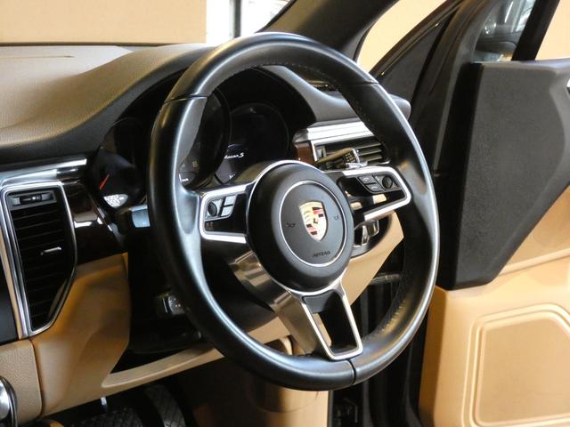 マカン マカンS ベージュ半革 PCMナビ AppleCarPlay対応 Bカメラ PAS クルコン パワーシート シートヒーター キセノンH パワーテールゲート ターボ19AW(9枚目)