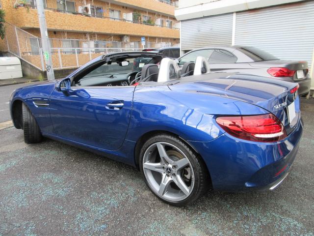 SLC SLC180 スポーツ 整備記録 純正ナビ バックカメラ TV 18インチアルミ 黒革シートヒーター ETC スペアキー(4枚目)