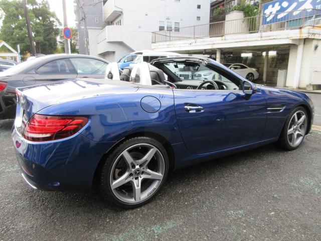 SLC SLC180 スポーツ 整備記録 純正ナビ バックカメラ TV 18インチアルミ 黒革シートヒーター ETC スペアキー(7枚目)