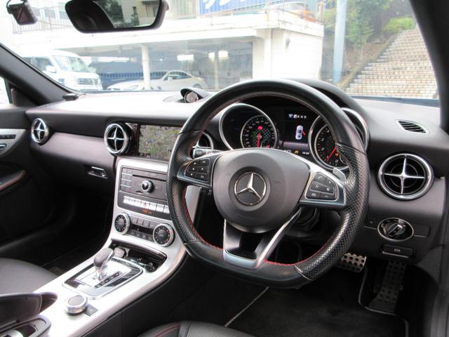 SLC SLC180 スポーツ 整備記録 純正ナビ バックカメラ TV 18インチアルミ 黒革シートヒーター ETC スペアキー(26枚目)