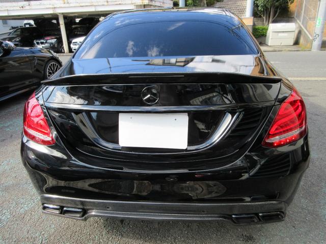 Cクラス C63 S パナメリカーナグリル ブルメスター 純正ナビ バックカメラ ヘッドアップディスプレイ カーボンパーツ 黒革シートヒーター ETC ドラレコ(7枚目)