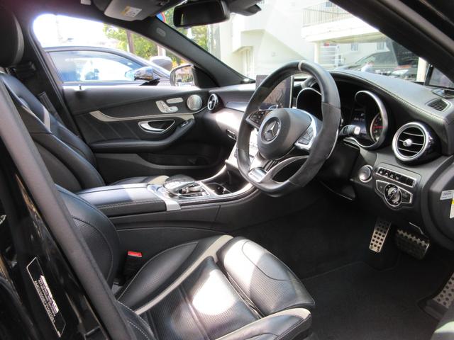 Cクラス C63 S パナメリカーナグリル ブルメスター 純正ナビ バックカメラ ヘッドアップディスプレイ カーボンパーツ 黒革シートヒーター ETC ドラレコ(30枚目)