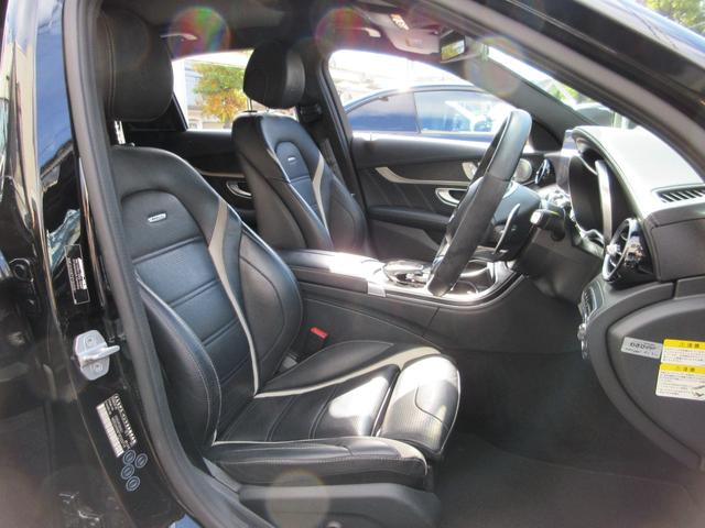 Cクラス C63 S パナメリカーナグリル ブルメスター 純正ナビ バックカメラ ヘッドアップディスプレイ カーボンパーツ 黒革シートヒーター ETC ドラレコ(32枚目)