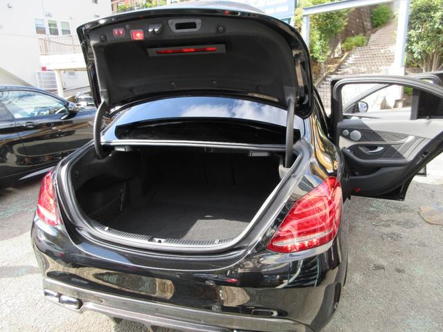 Cクラス C63 S パナメリカーナグリル ブルメスター 純正ナビ バックカメラ ヘッドアップディスプレイ カーボンパーツ 黒革シートヒーター ETC ドラレコ(36枚目)