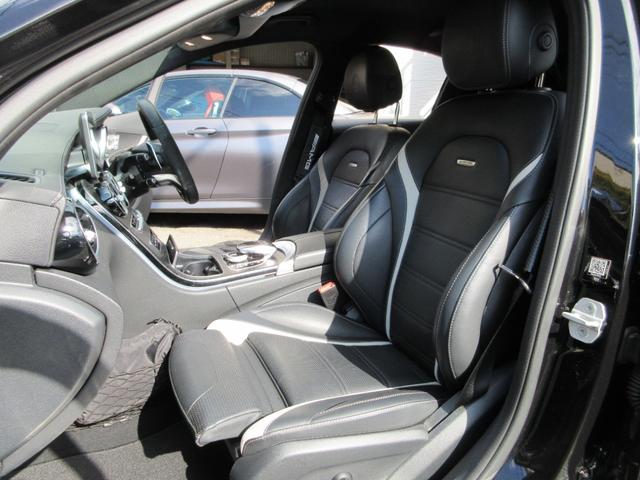 Cクラス C63 S パナメリカーナグリル ブルメスター 純正ナビ バックカメラ ヘッドアップディスプレイ カーボンパーツ 黒革シートヒーター ETC ドラレコ(46枚目)
