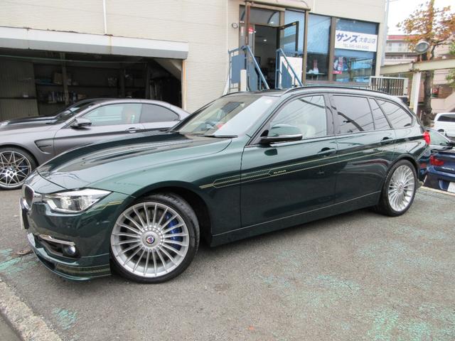 D3 ビターボ ツーリング 整備記録8枚 アルピナグリーン 2016モデル サンルーフ 白革前後シートヒーター ハーマンカードン ACC LEDライト ナビ バックカメラ 電動バックドア ETC 前後ドラレコ(3枚目)