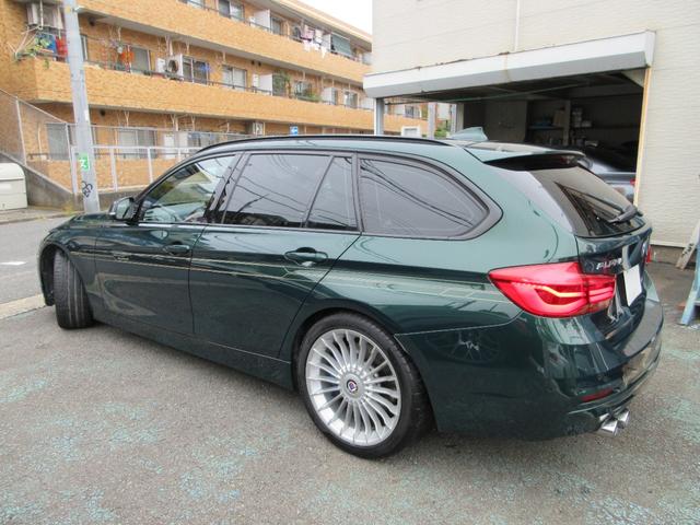 D3 ビターボ ツーリング 整備記録8枚 アルピナグリーン 2016モデル サンルーフ 白革前後シートヒーター ハーマンカードン ACC LEDライト ナビ バックカメラ 電動バックドア ETC 前後ドラレコ(4枚目)