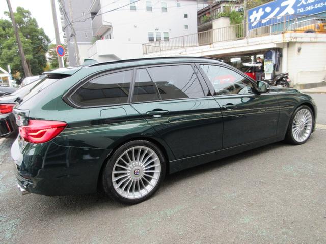 D3 ビターボ ツーリング 整備記録8枚 アルピナグリーン 2016モデル サンルーフ 白革前後シートヒーター ハーマンカードン ACC LEDライト ナビ バックカメラ 電動バックドア ETC 前後ドラレコ(9枚目)