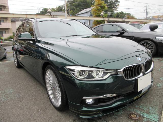 D3 ビターボ ツーリング 整備記録8枚 アルピナグリーン 2016モデル サンルーフ 白革前後シートヒーター ハーマンカードン ACC LEDライト ナビ バックカメラ 電動バックドア ETC 前後ドラレコ(11枚目)