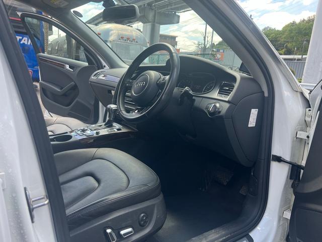 A4アバント 2.0TFSIクワトロ SEパッケージ 4WD 2013年モデル ワンオーナー	バックカメラ ナビ フルセグ ETC 本革シート フロア7AT 過給器設定モデル 車検整備付き(9枚目)