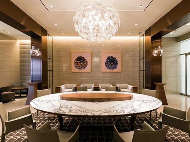 オーナーズラウンジで季節ごとのしつらいとおもてなしをお楽しみください。