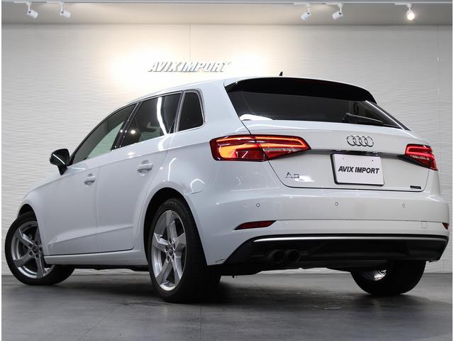 A3 スポーツバック30TFSI スポーツ ラグジュアリーPKG 黒革 シートヒーター 純正MMIナビ 地デジBカメラ バーチャルコックピット LEDライト ACC アシスタンスPKG アドバンスドキー 純正17AW 禁煙 1オーナー(2枚目)