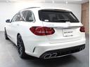 Ｃ６３　Ｓ　ステーションワゴン　後期型　Ｖ８ツインターボ　パノラミックＳＲ　ＡＭＧカーボンＰＫＧ　黒ナッパ革　シートヒーター　純正ＨＤＤナビ　Ｂｕｒｍｅｓｔｅｒ　　ＨＵＤ＆Ｂカメラ　レーダーセーフティＰ　専用１９ＡＷ　禁煙　１オーナー（49枚目）