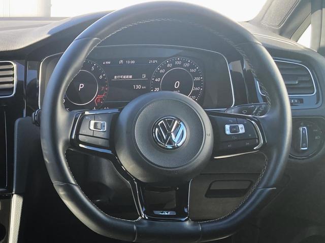 ゴルフＲ ベースグレード　認定中古車　４モーション（ＡＷＤ）　ＤＣＣ（アダプティブシャシコントロール）　アダプティブクルーズコントロール　レーンアシスト　ブラインドスポットセンサー　本革シート　シートヒーター　純正ナビＴＶ（13枚目）