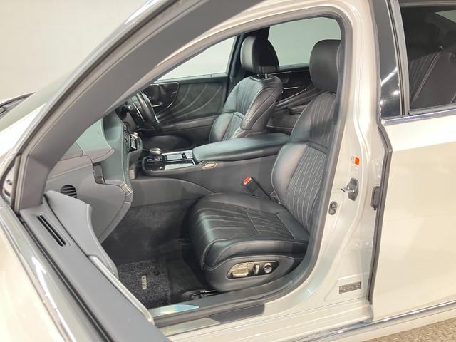 ＬＳ ＬＳ５００ｈ　バージョンＬ　セミアニリン本革シート　ブラインドスポットモニター　パノラミックビューモニター　ヘッドアップディスプレイ　マークレビンソンリファレンス３Ｄサラウンドサウンドシステム　ステアリングヒーター（10枚目）