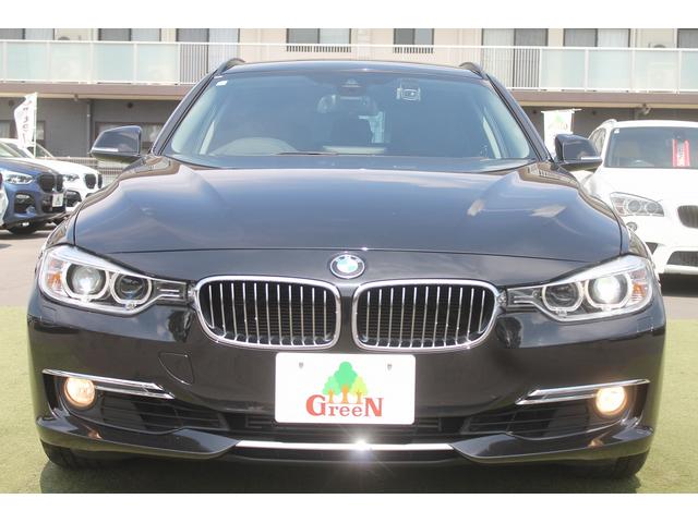 ３シリーズ ３２０ｉツーリング　ラグジュアリー　走行４．１万キロ　２Ｌターボエンジン　黒本革シート　衝突軽減ブレーキ　純正ＨＤＤナビ　バックカメラ　パークセンサー　シートヒーター　純正１８インチＡＷ　電動リアゲート　前後純正ドラレコ　禁煙車（6枚目）