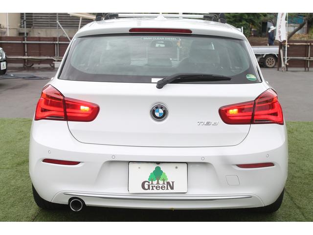 １シリーズ １１８ｄ　スタイル　ワンオーナー　後期　２Ｌディーゼルターボ　８速電子ＡＴ　走行３．７万キロ　ハーフレザー　ＬＥＤヘッドライト　衝突軽減ブレーキ　純正ＨＤＤナビ　バックカメラ　パークセンサー　クルーズコントロール　禁煙車（8枚目）