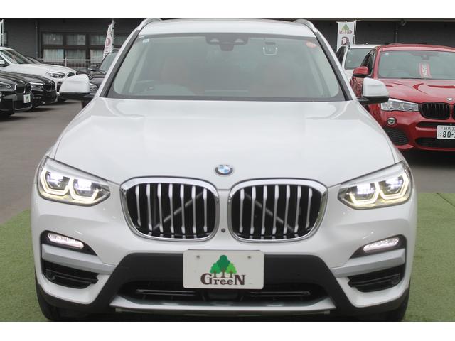 Ｘ３ ｘＤｒｉｖｅ　２０ｄ　Ｘライン　２Ｌターボ　ブラウン本革　全席シートヒーター　後席リクライニング　アダプティブＬＥＤ　ＡＣＣ　衝突軽減　車線変更警告　純正１９ＡＷ　純正ＨＤＤナビ　地デジ　全方位カメラ＆ＢＳＭ　ドラレコ　禁煙車（6枚目）