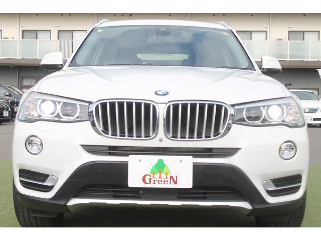 X3 xDrive 20d Xライン 後期 モカブラウン革 ACC インテリジェントセーフティー 純正HDDナビ 地デジ 全方位カメラ シートヒーター 純正18インチAW 360度ドライブレコーダー 電動リアゲート パークセンサー 禁煙車(5枚目)