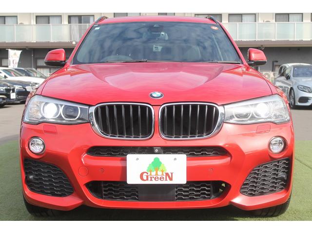 Ｘ３ ｘＤｒｉｖｅ　２０ｄ　Ｍスポーツ　ワンオーナー車　後期モデル　ハーフレザーシート　ＡＣＣ　衝突軽減ブレーキ　純正Ｍスポーツフルエアロ＆１８ＡＷ　パドルシフト　純正ＨＤＤナビ　全方位カメラ　電動リアゲート　アイドリングストップ　禁煙車（6枚目）