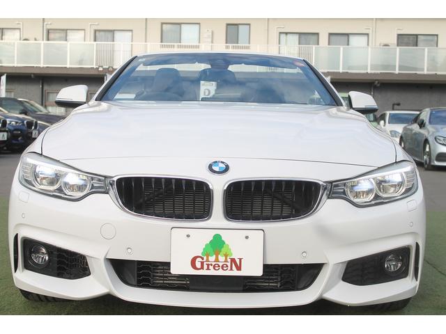 4シリーズ 435iカブリオレ Mスポーツ 走行4.2万キロ 電動フルオープン 黒革スポーツシート ヘッドアップディスプレイ LEDヘッドライト ACC 衝突軽減 純正Mスポーツフルエアロ&19AW パドルシフト 純正HDDナビ 地デジ 禁煙車(7枚目)