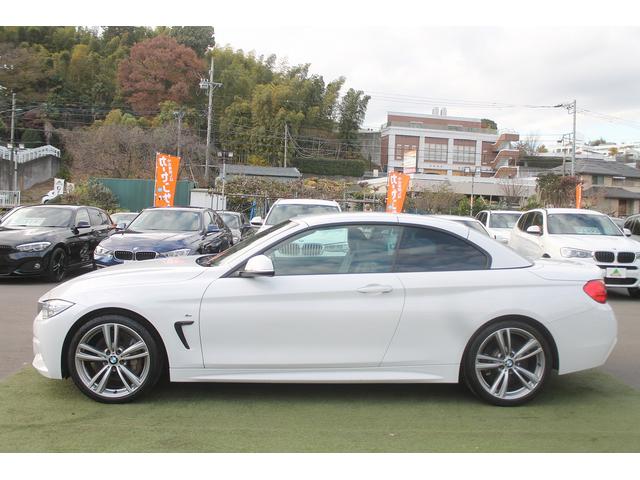 4シリーズ 435iカブリオレ Mスポーツ 走行4.2万キロ 電動フルオープン 黒革スポーツシート ヘッドアップディスプレイ LEDヘッドライト ACC 衝突軽減 純正Mスポーツフルエアロ&19AW パドルシフト 純正HDDナビ 地デジ 禁煙車(18枚目)