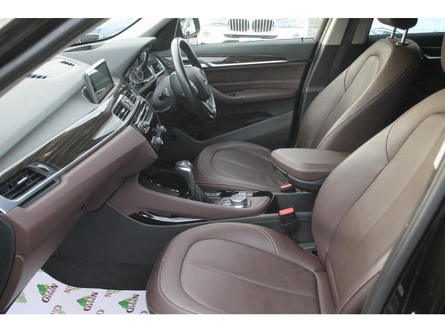 X1 xDrive 18d xライン ブラウン革 LEDヘッドライト ヘッドアップディスプレイ ACC インテリジェントセーフティー 純正HDDナビ バックカメラ パークセンサー 電動リアゲート 純正18インチAW 前後純正ドラレコ 禁煙(2枚目)