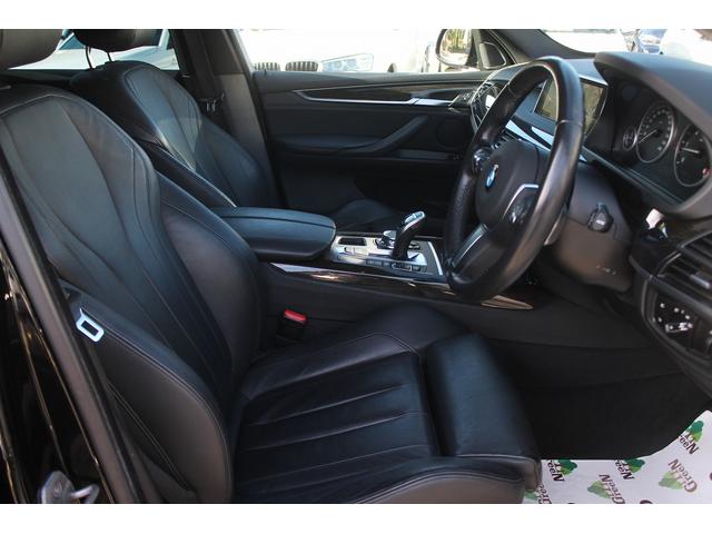 Ｘ５ ｘＤｒｉｖｅ　３５ｄ　Ｍスポーツ　黒本革スポーツシート　ＡＣＣ　インテリジェントセーフティー　純正ＨＤＤナビ地デジ　純正Ｍスポーツフルエアロ　オプション２０ＡＷ　パドルシフト　シートヒーター　前後ドラレコ　ブラックグリル　禁煙車（17枚目）