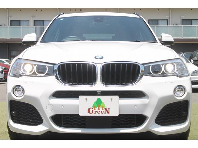 Ｘ３ ｘＤｒｉｖｅ　２０ｄ　Ｍスポーツ　後期最終　走行３．９万キロ　黒本革　ＡＣＣ　衝突軽減・車線変更警告　純正Ｍスポーツフルエアロ　オプション１９ＡＷ　パドルシフト　純正ＨＤＤナビ　地デジ　全方位カメラ　電動リアゲート　ドラレコ　禁煙車（5枚目）