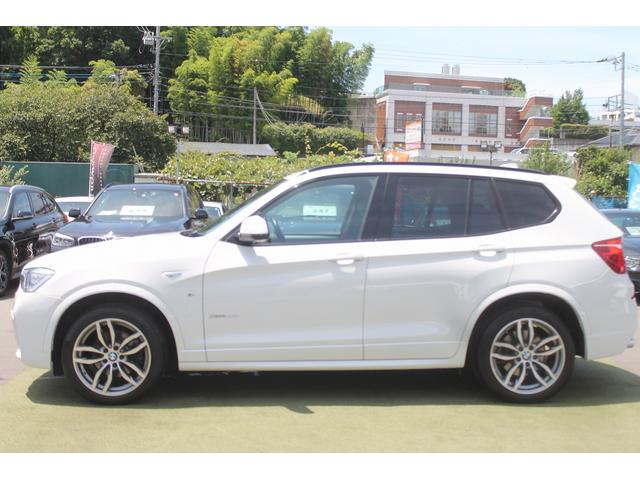 Ｘ３ ｘＤｒｉｖｅ　２０ｄ　Ｍスポーツ　後期最終　走行３．９万キロ　黒本革　ＡＣＣ　衝突軽減・車線変更警告　純正Ｍスポーツフルエアロ　オプション１９ＡＷ　パドルシフト　純正ＨＤＤナビ　地デジ　全方位カメラ　電動リアゲート　ドラレコ　禁煙車（6枚目）
