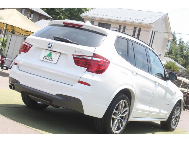 Ｘ３ ｘＤｒｉｖｅ　２０ｄ　Ｍスポーツ　後期最終　走行３．９万キロ　黒本革　ＡＣＣ　衝突軽減・車線変更警告　純正Ｍスポーツフルエアロ　オプション１９ＡＷ　パドルシフト　純正ＨＤＤナビ　地デジ　全方位カメラ　電動リアゲート　ドラレコ　禁煙車（50枚目）