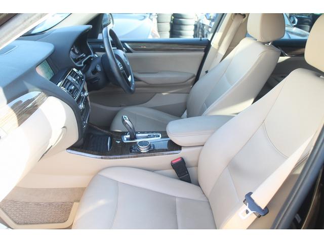 Ｘ３ ｘＤｒｉｖｅ　２０ｄ　Ｘライン　後期　ベージュ革　ヘッドアップディスプレイ　ＬＥＤヘッドライト　ＡＣＣ　衝突軽減ブレーキ　純正ＨＤＤナビ　地デジ　全方位カメラ　パークセンサー　電動リアゲート　純正１８インチＡＷ　前後ドラレコ　禁煙車（2枚目）