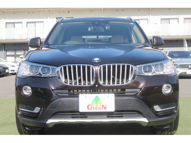 Ｘ３ ｘＤｒｉｖｅ　２０ｄ　Ｘライン　後期　ベージュ革　ヘッドアップディスプレイ　ＬＥＤヘッドライト　ＡＣＣ　衝突軽減ブレーキ　純正ＨＤＤナビ　地デジ　全方位カメラ　パークセンサー　電動リアゲート　純正１８インチＡＷ　前後ドラレコ　禁煙車（6枚目）