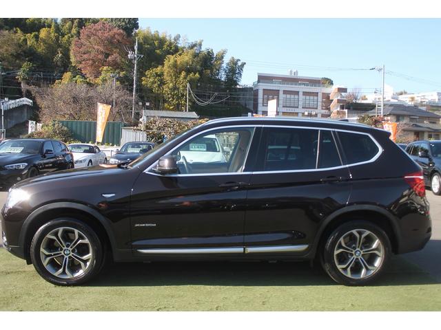 Ｘ３ ｘＤｒｉｖｅ　２０ｄ　Ｘライン　後期　ベージュ革　ヘッドアップディスプレイ　ＬＥＤヘッドライト　ＡＣＣ　衝突軽減ブレーキ　純正ＨＤＤナビ　地デジ　全方位カメラ　パークセンサー　電動リアゲート　純正１８インチＡＷ　前後ドラレコ　禁煙車（8枚目）