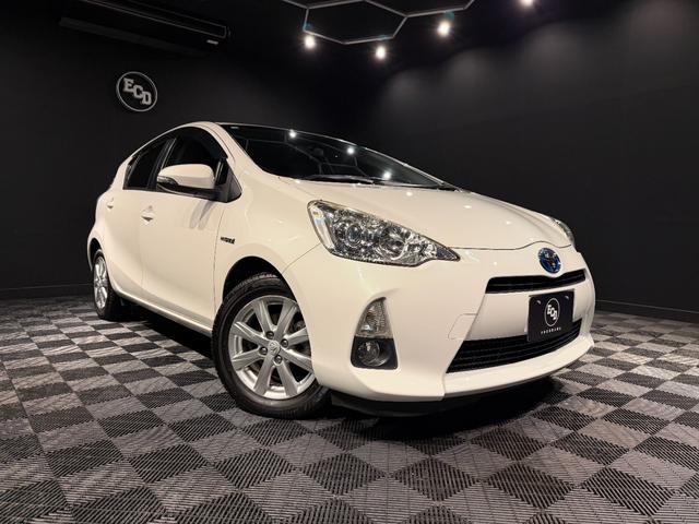 アクア Ｓ　プッシュスタート／スマートキー／７インチナビ／バックカメラ／ＥＴＣ／パールホワイト（10枚目）