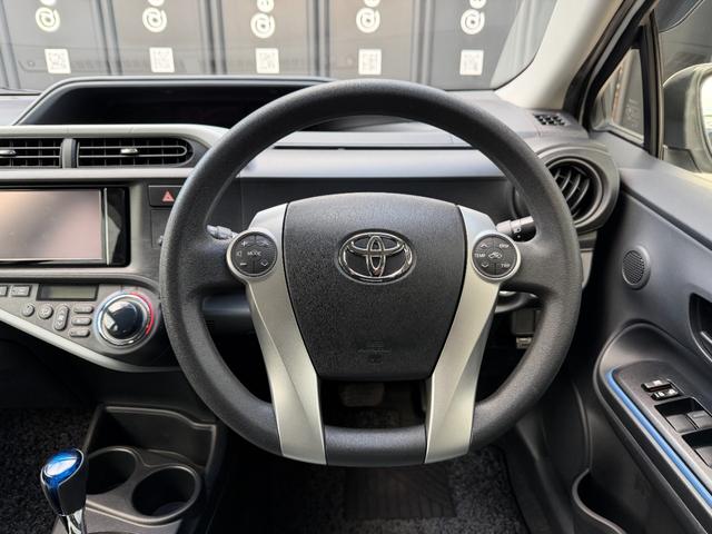 アクア Ｓ　プッシュスタート／スマートキー／７インチナビ／バックカメラ／ＥＴＣ／パールホワイト（44枚目）