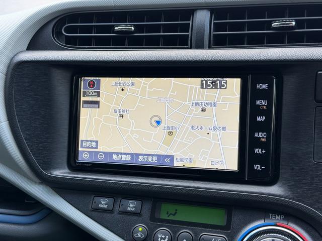 アクア Ｓ　プッシュスタート／スマートキー／７インチナビ／バックカメラ／ＥＴＣ／パールホワイト（46枚目）