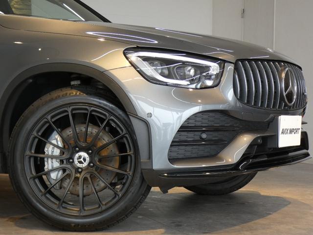 ＧＬＣ４３　４マチック　レザーエクスクルーシブＰＫ　エアバランス＆エナジャイジングＰ　Ｖ６ツインターボ　レーダーセーフティＰＫＧ　パノラマＳＲ　黒革　ＨＵＤ　純正ＭＢＵＸナビ地デジ３６０°カメラ　ＢＣフォージド２０ＡＷ　禁煙(4枚目)