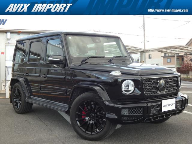 Gクラス G350d AMGライン LUX-PKG ブラックアウト アダプティブダンピングS ガラスSR 黒革 RSP 純正HDDナビ地デジ360°カメラ ブルメスターサウンド AMG20AW(黒塗装) レッドキャリパー 禁煙 ワンオーナー 正規D車(13枚目)